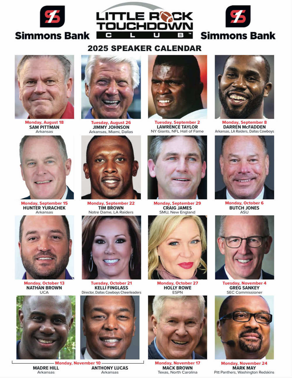 2025 Speaker Announcement