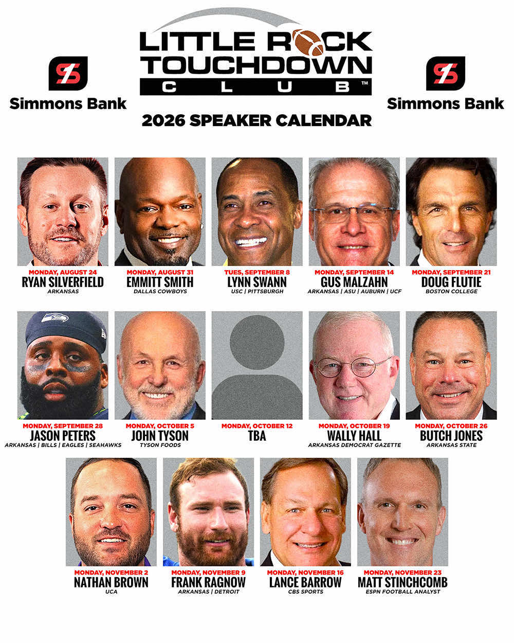 2026 Speaker Announcement