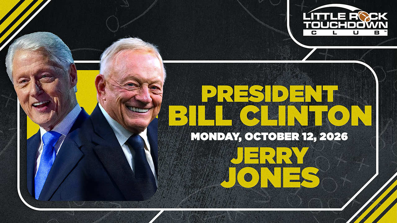 President Bill Clinton & Jerry Jones - Monday, 10/12/26